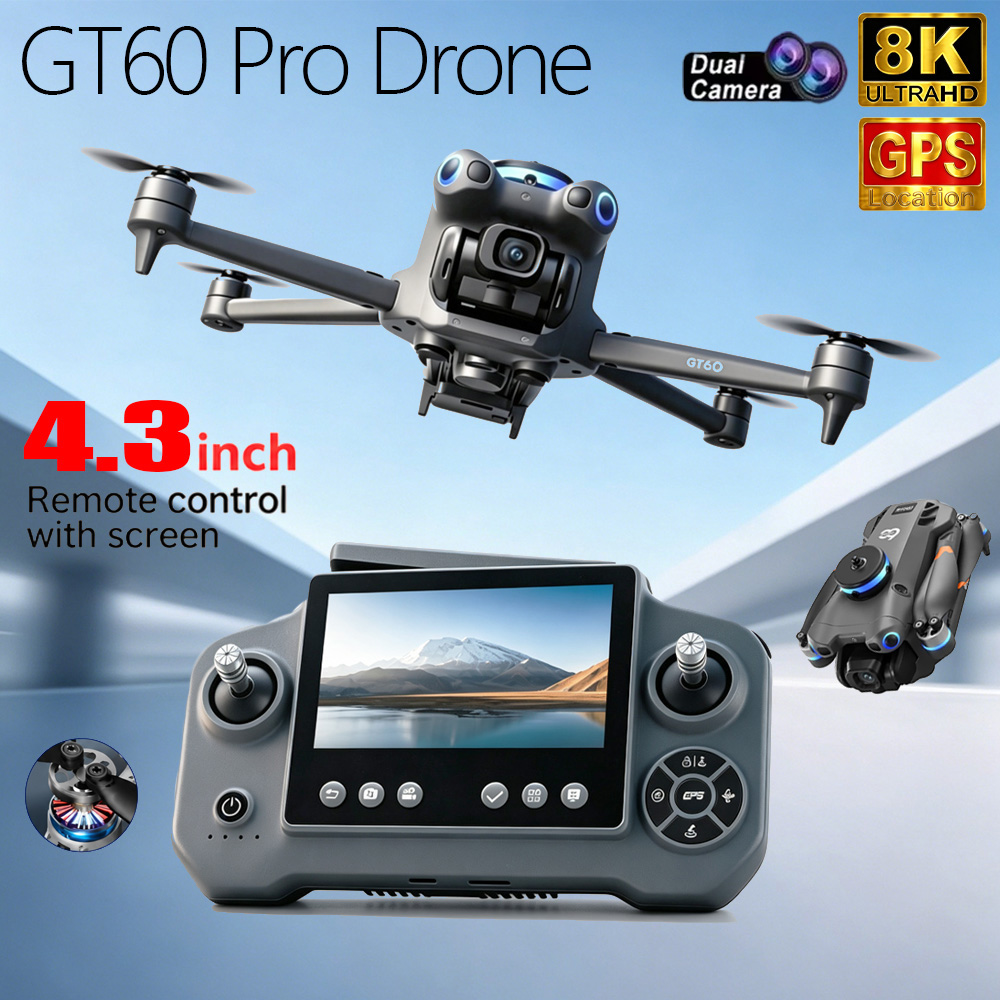Jjrc Drone X12 - Dron GT60 Pro 4K/8K Profesjonalny 5G