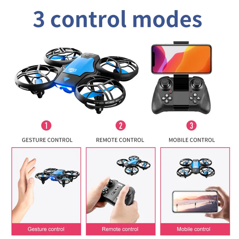 V8 Nowy Mini Dron 4K Profesjon – Drone Controller Screen recenzja i cena