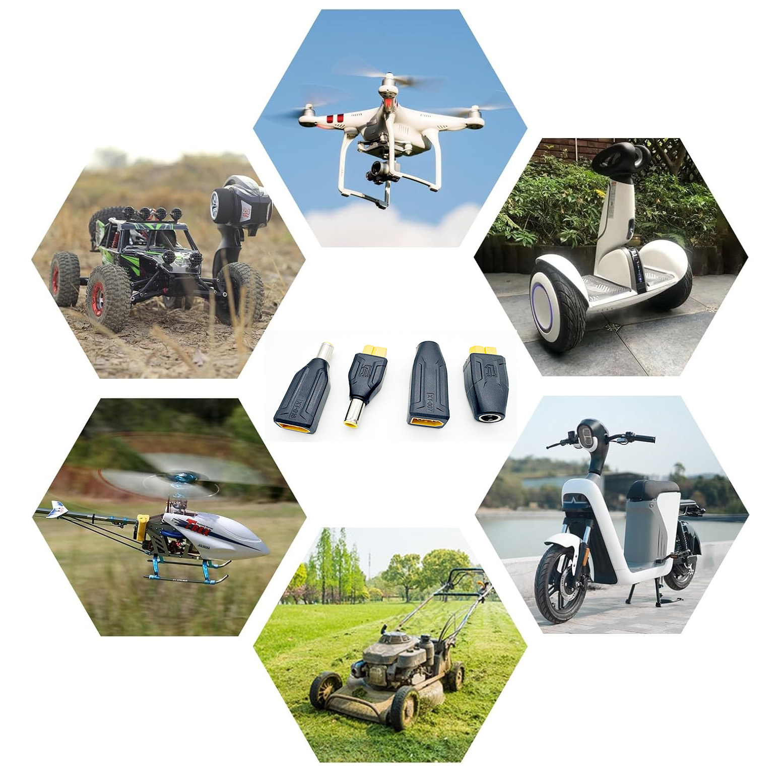 Adapter bezprzewodowy XT60 do  – Drone Battery Adapter recenzja i cena