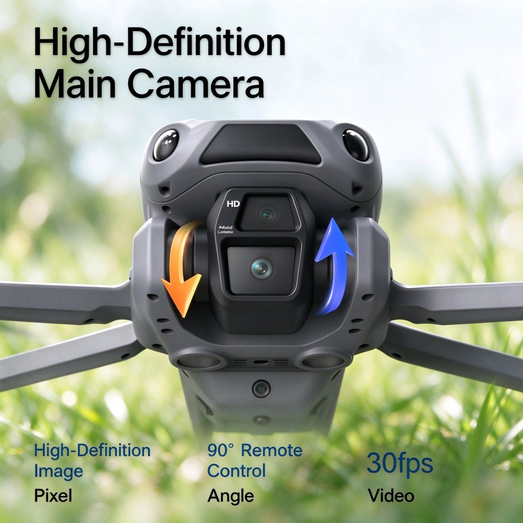 Nowy profesjonalny dron LF682  – Drone Controller Screen recenzja i cena