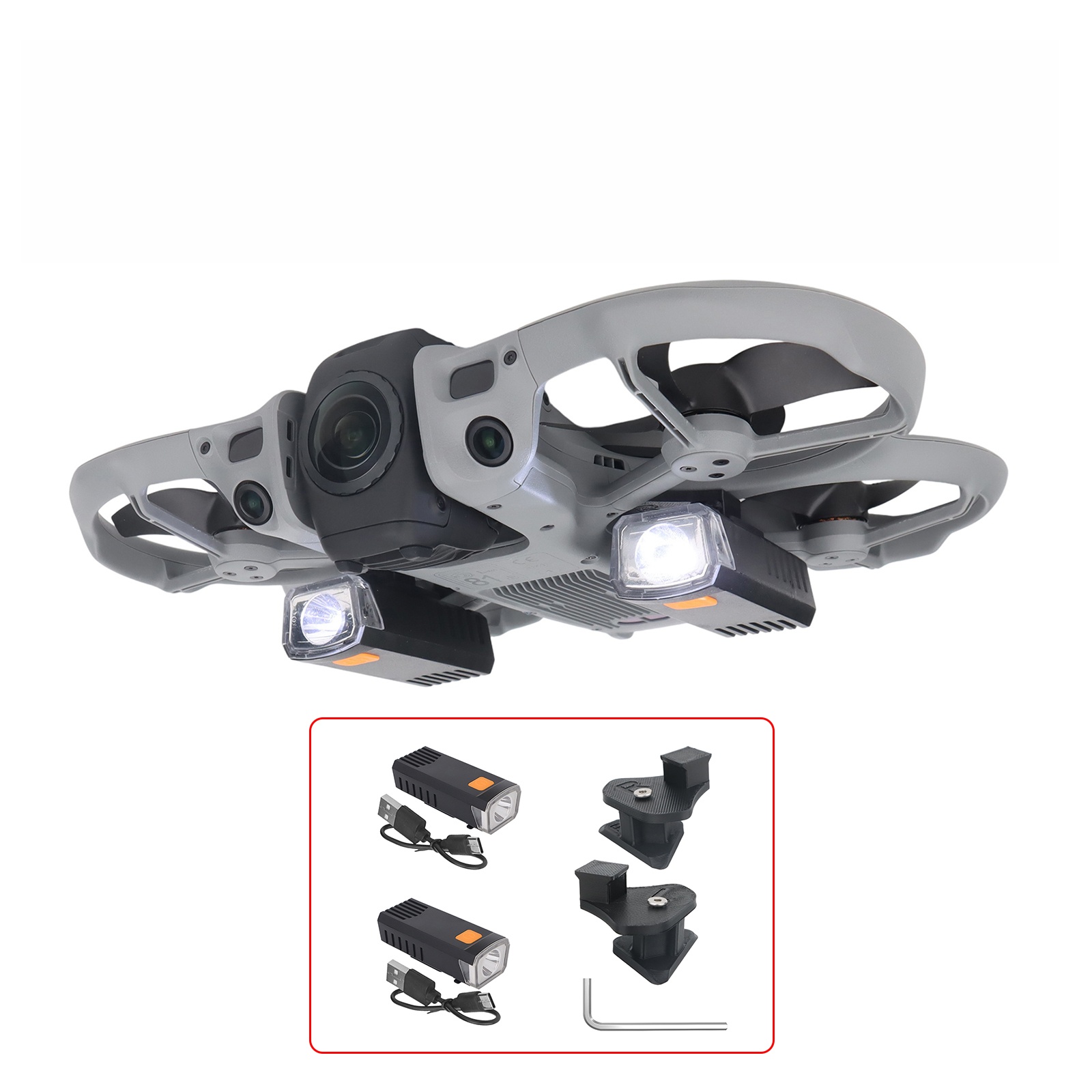 Lampa nocna do drona DJI Avata – Drone Strobe Light recenzja i cena